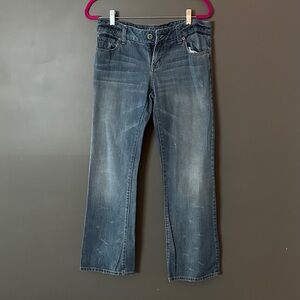 American Eagle Outfitters Women's Boot Cut Jeans - Dark Blue